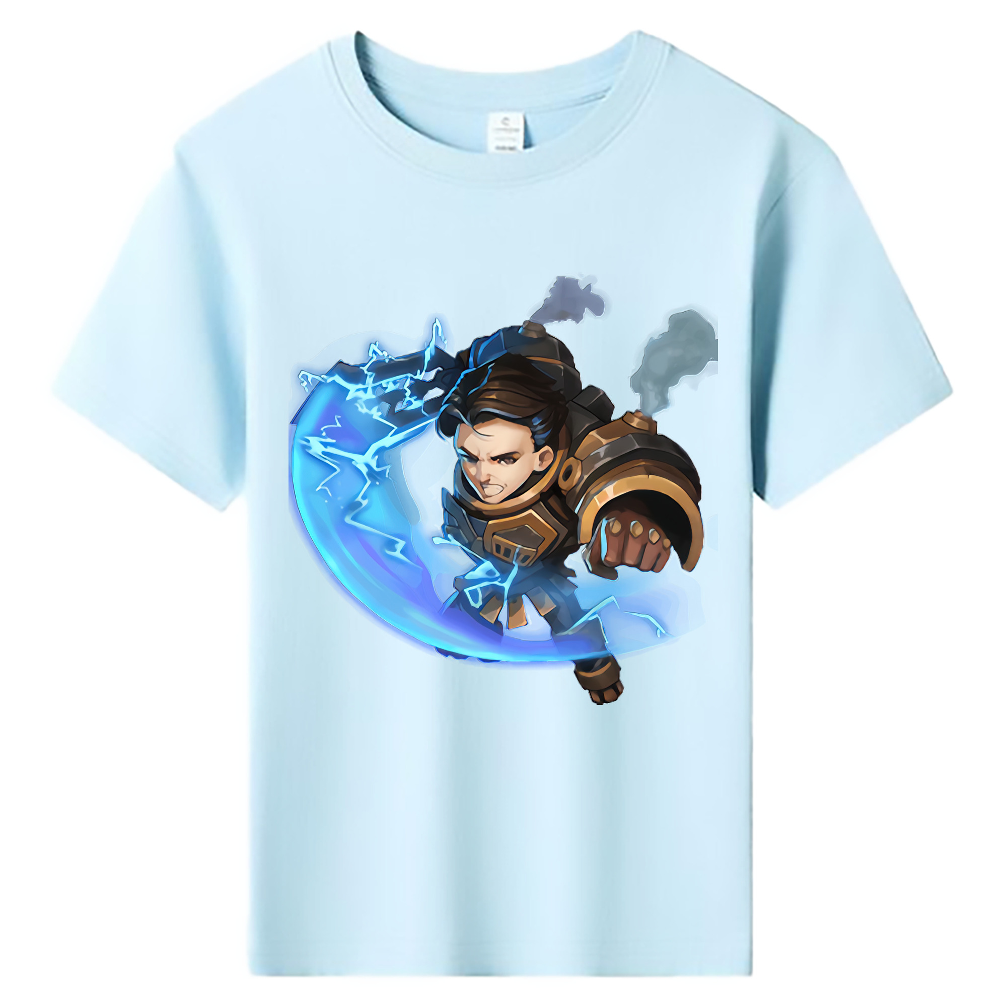 （画像用） リーグ・オブ・レジェンド League of Legends LOL 綿100％キッズTシャツ（フロントプリント）